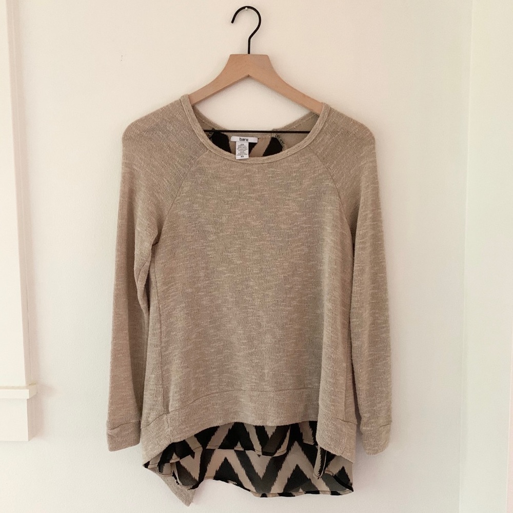 Tan sweater